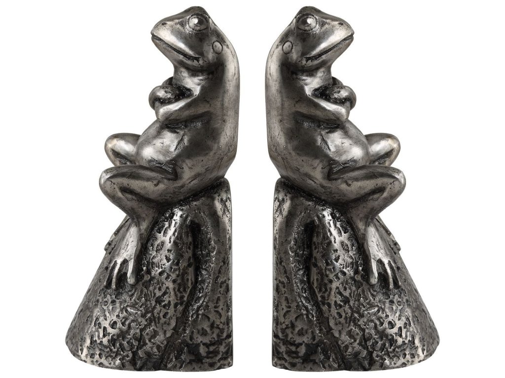 Daydreaming Frogs, Bookends, S/2 - image 3