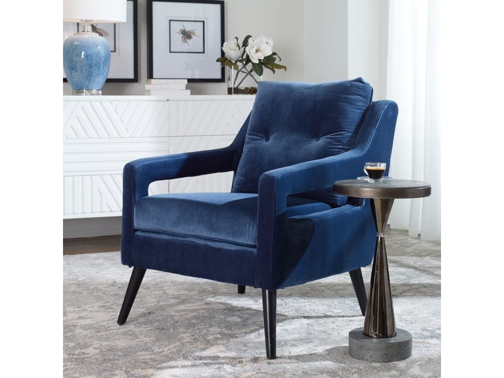 O'Brien Armchair, Blue - image 1