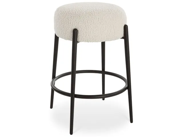Arles Counter Stool, Black