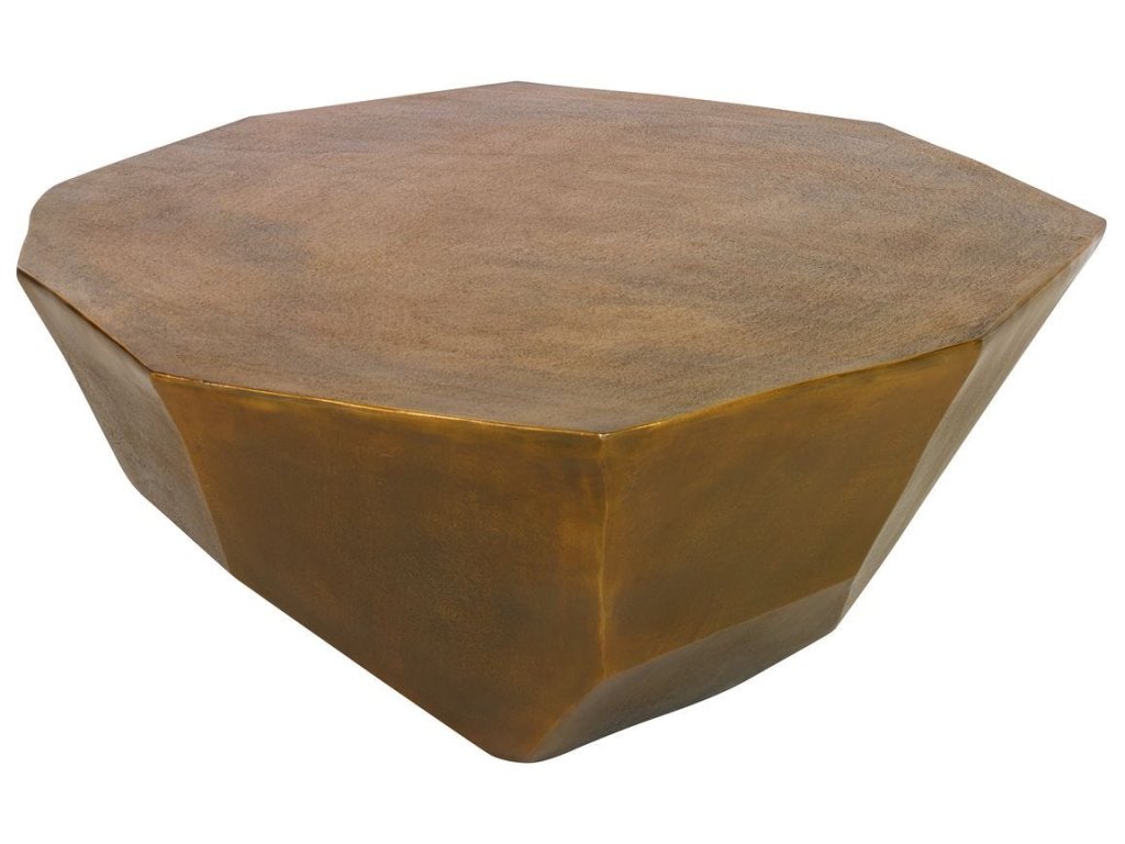 Cathenna Coffee Table - Brass Large - image 2