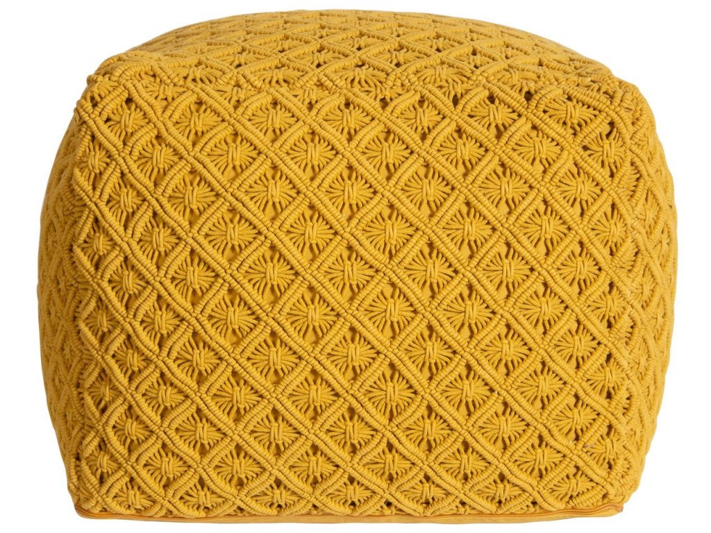 Feeling Knotty Pouf - Dandelion - image 3