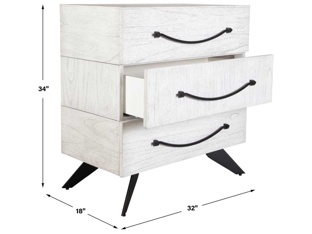 Vivi 3 Drawer Chest - image 7