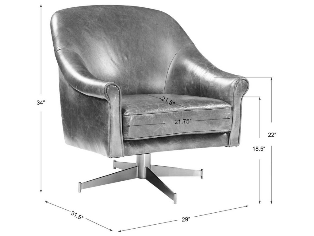Ellington Swivel Chair - image 8