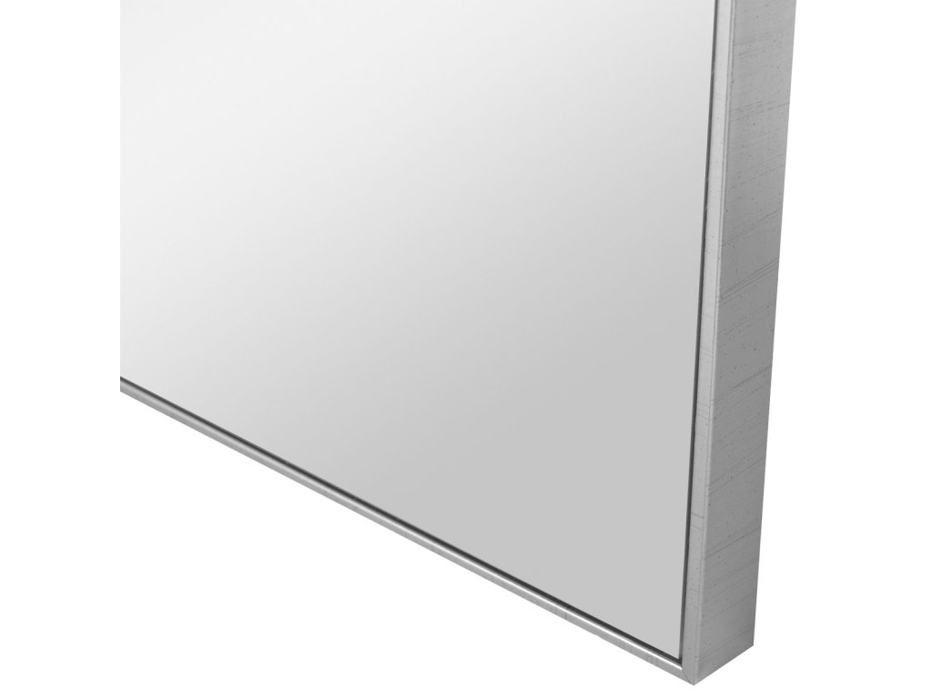 Alexo Square Mirror, Silver - image 2