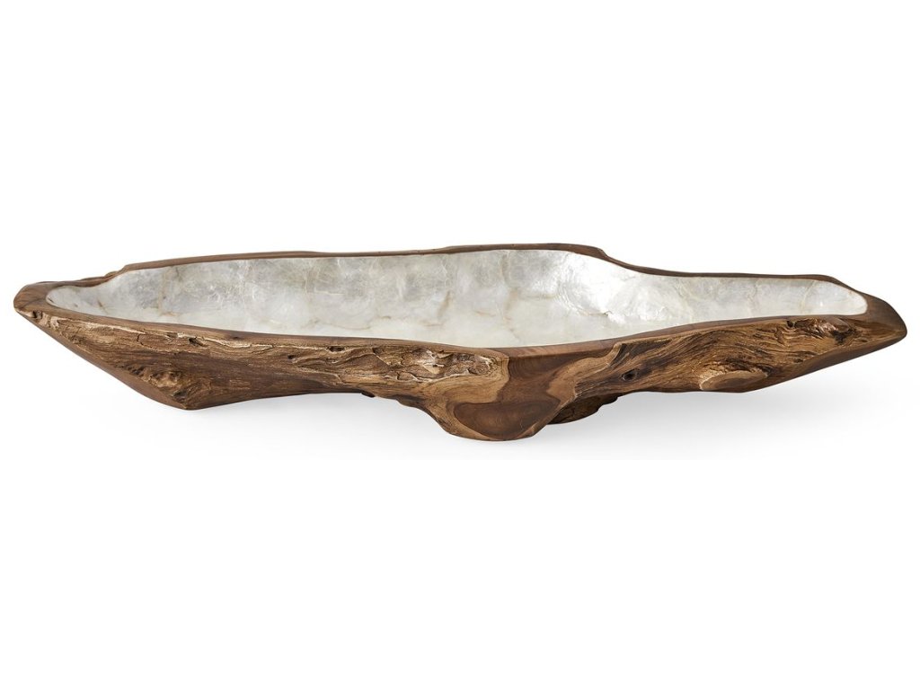 Pearl Forest Bowl - White Capiz - main image