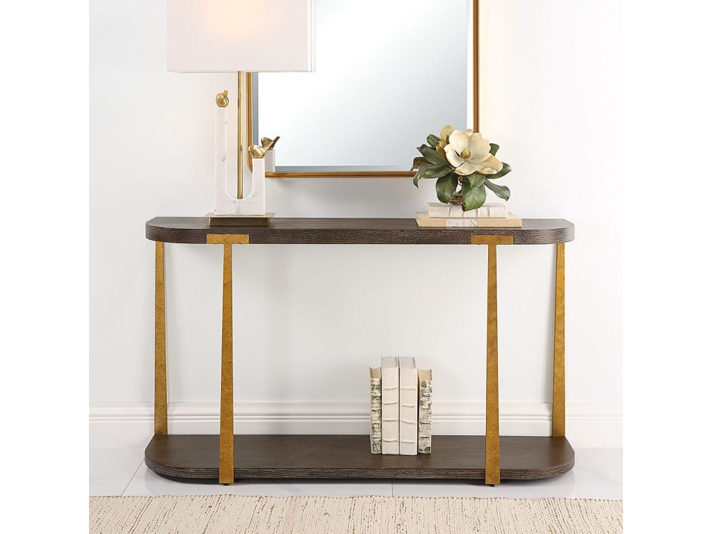 Palisade Console Table, Walnut - image 1