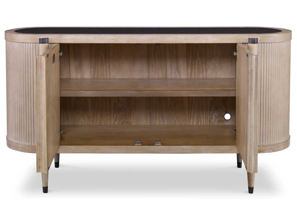 Tambour Cabinet - Natural Wash - image 6