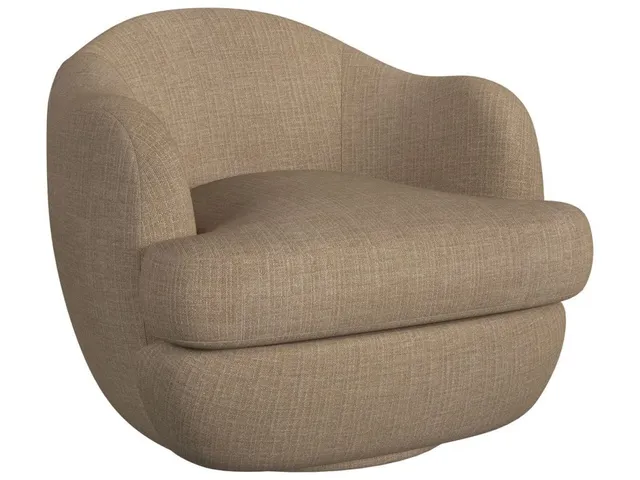 Scoop Swivel Chair - Lush Tawny