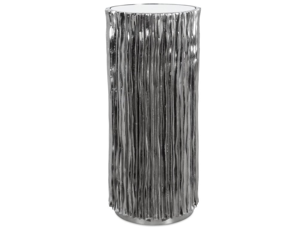 Echo Drink Table, Nickel - main image