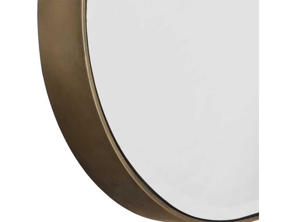 Lago Oval Mirror, Gold - image 3