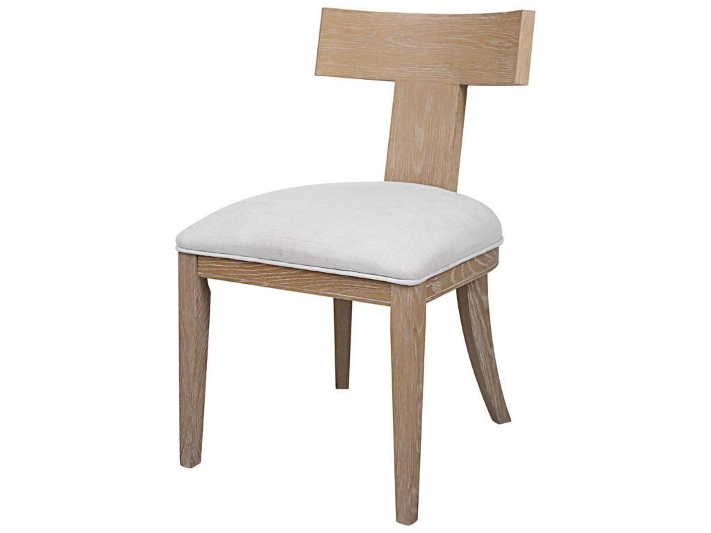 Idris Armless Chair, Natural - image 2