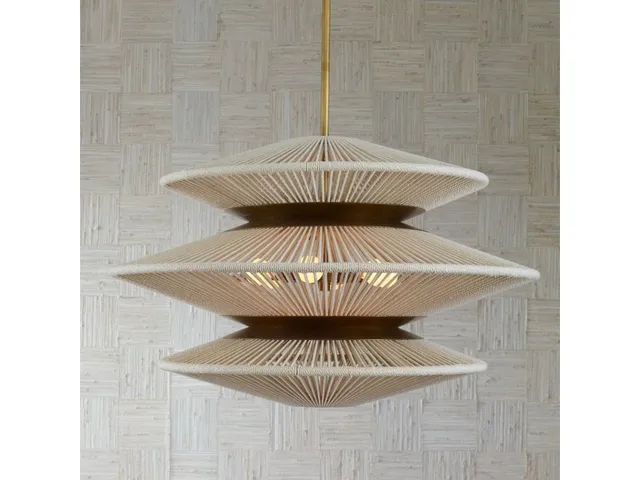 String Trio, 6 Lt Pendant