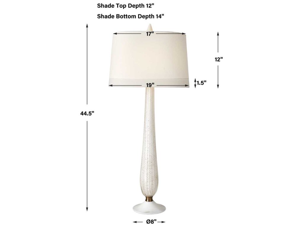 Venezia Buffet Lamp - White - image 6