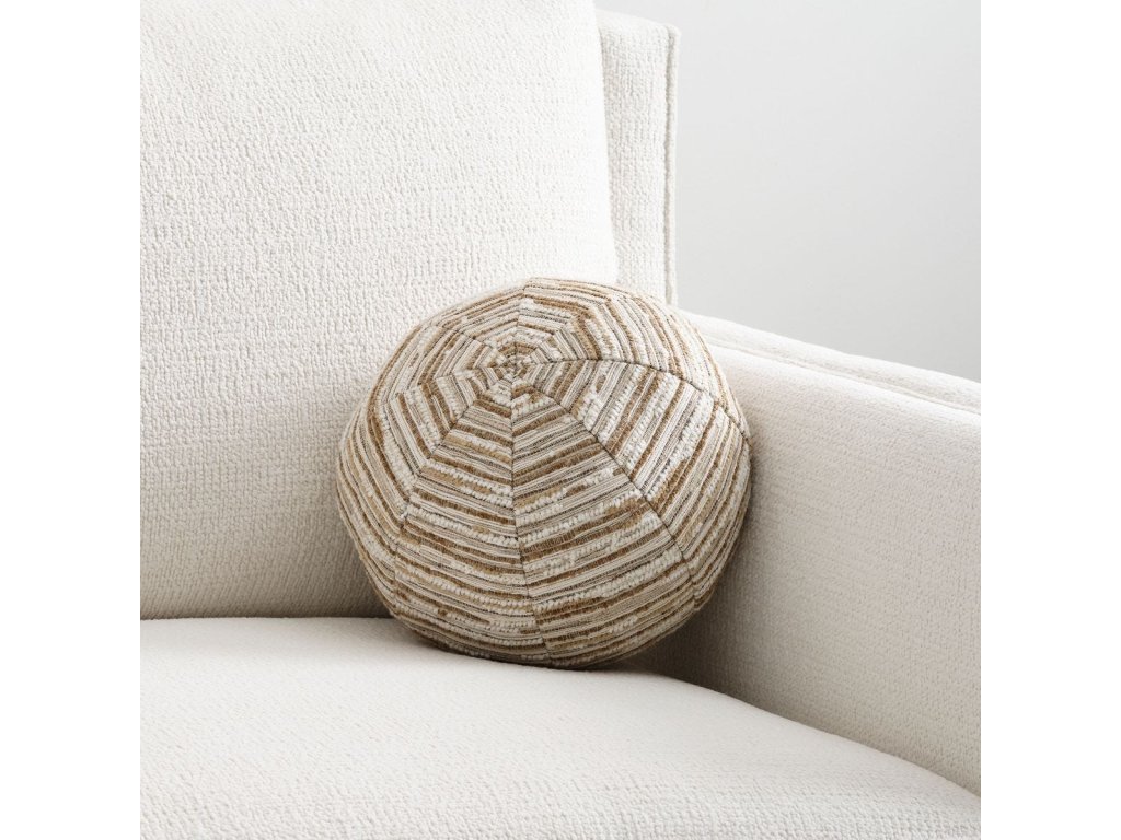 Ball Bearing Pillow - Rag Rug Wheat - image 1