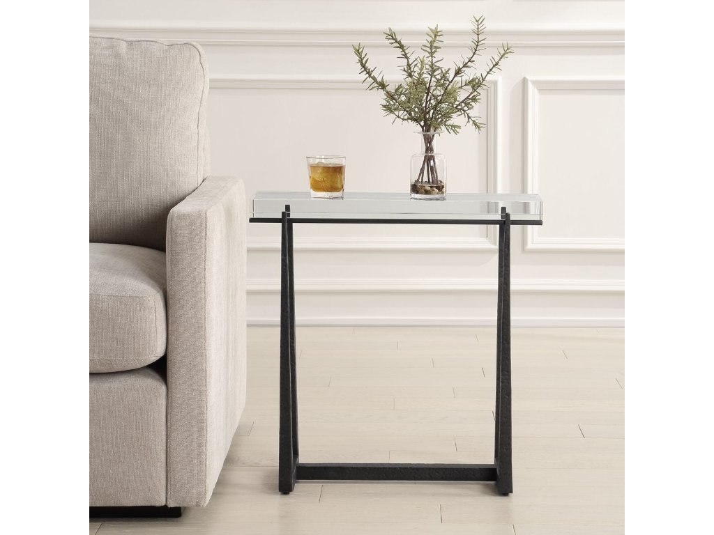Midas Accent Table, Bronze - image 1