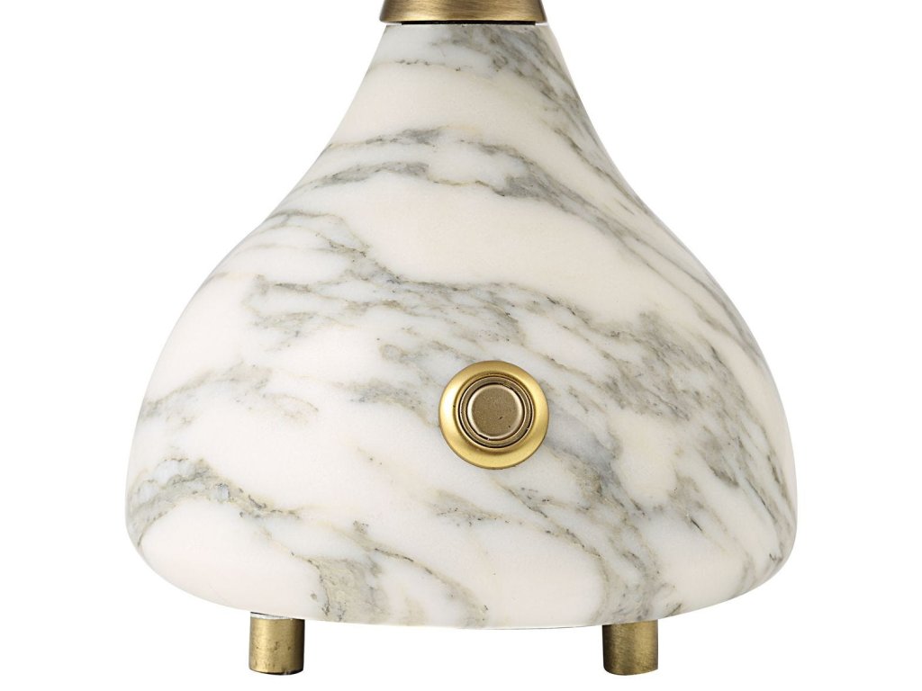 Kiss Rechargeable Mini Lamp - Arabescato Marble - image 13