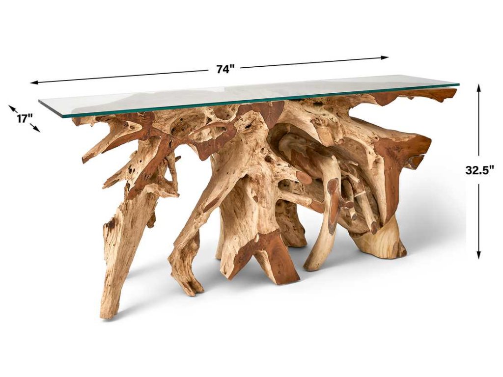 Center Root Console Table - 74X17, 2 Cartons - image 5