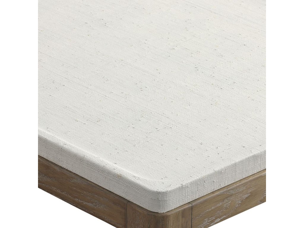 White Linen Coffee Table - image 5