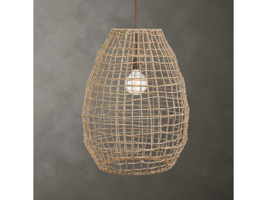 Cross Weave, 1 Lt Pendant - main image