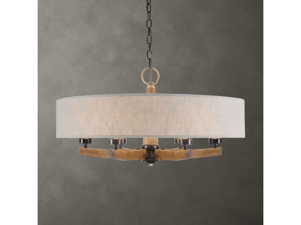 Woodall, 6 Lt Chandelier - main image