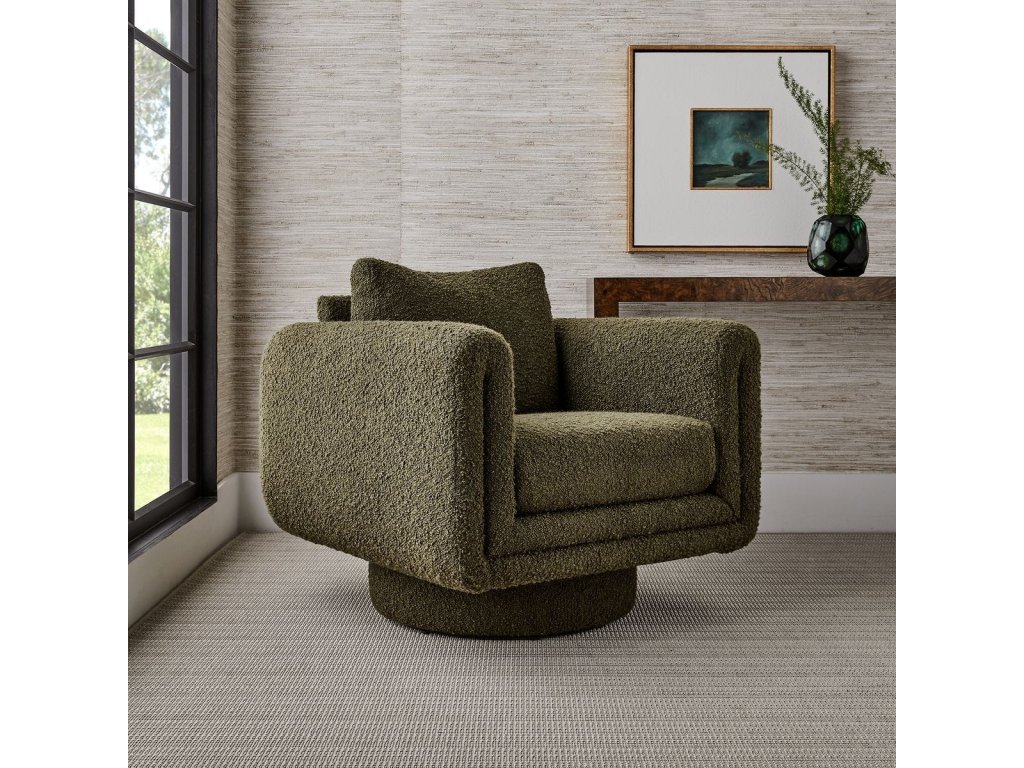 Loop Swivel Chair - Bumpy Ride Moss - image 1