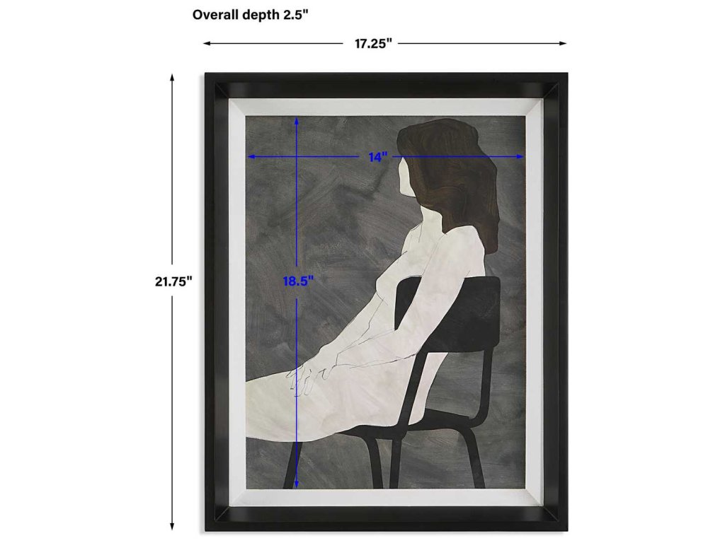 Recumbent Woman Framed Print - image 6