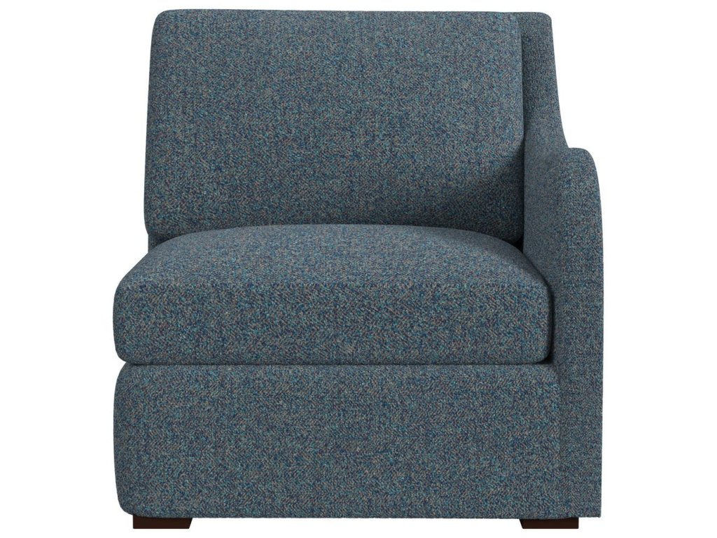 Little Wave Sofa, Right Arm Facing - Tweedy Bird Jewel - main image