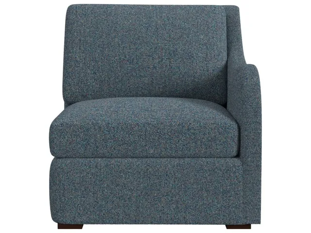 Little Wave Sofa, Right Arm Facing - Tweedy Bird Jewel