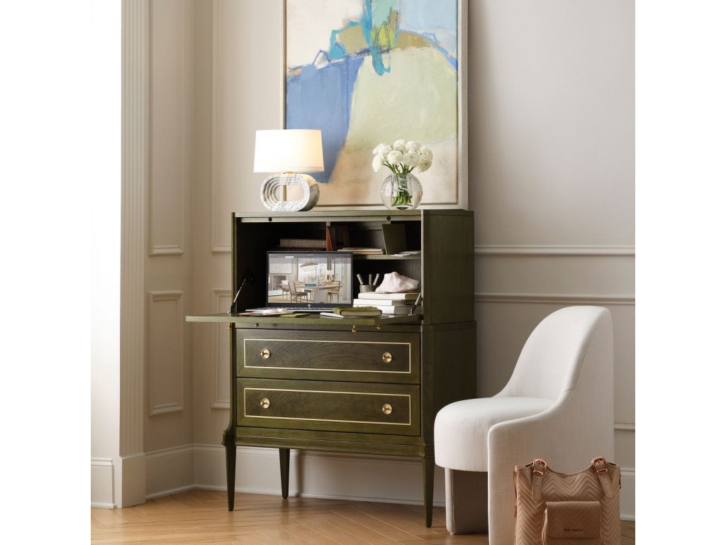 Green With Envy Secretary Desk - image 1