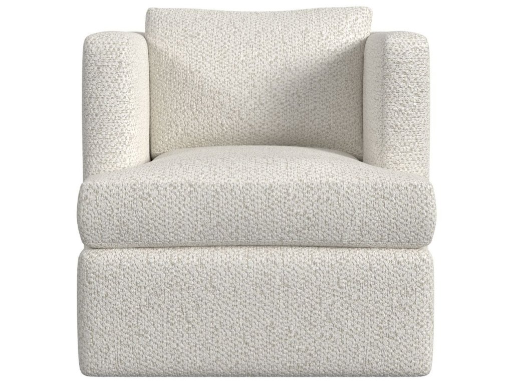 Elevated Swivel Chair - Cuddly Cream - main image