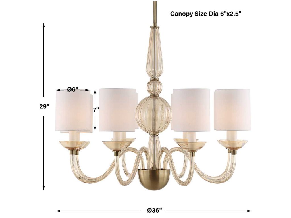 Palazzo, 8 Lt Chandelier - image 10
