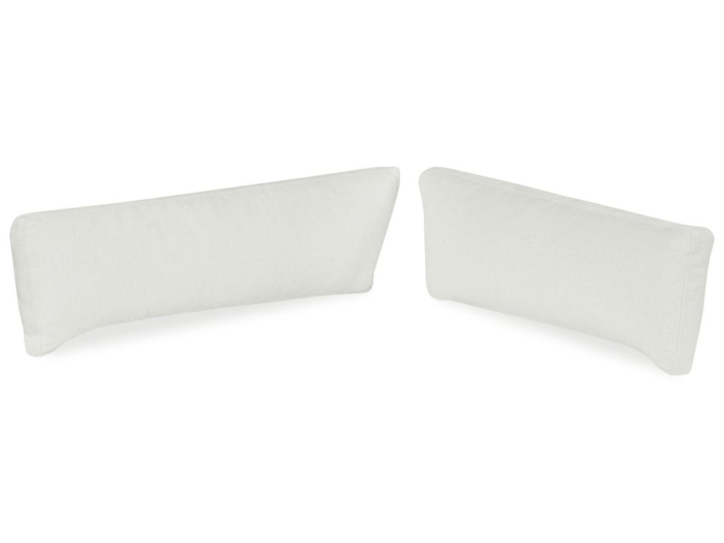Slope Sofa, Corner Pillows - Alabaster Chenille, S/2 - main image
