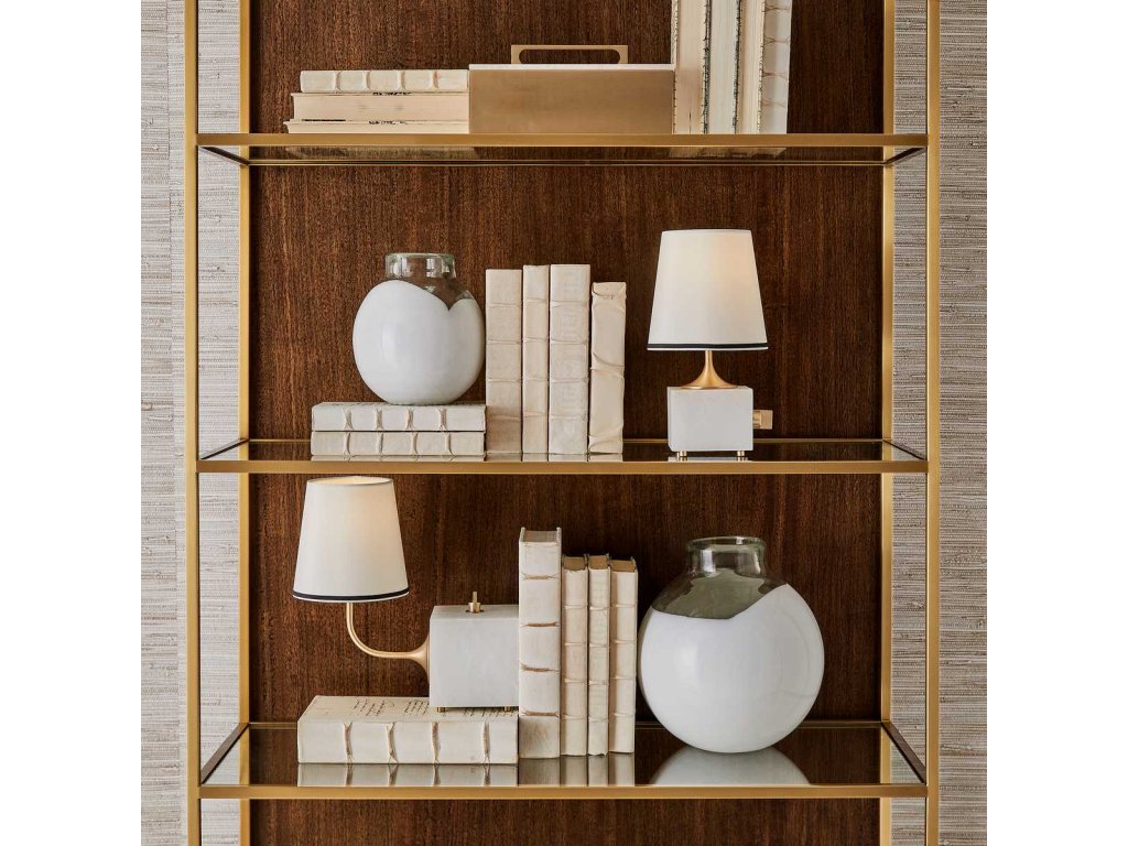Blockhead Mini Lamp - Satin Brass - image 2