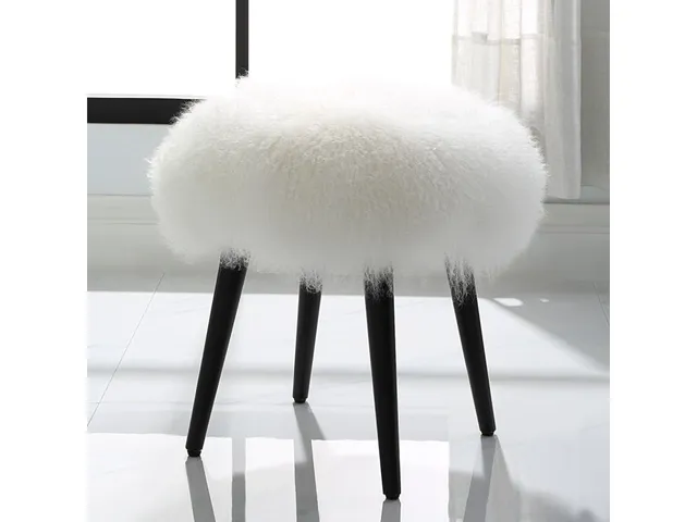 Wooly Accent Stool - Alternative View