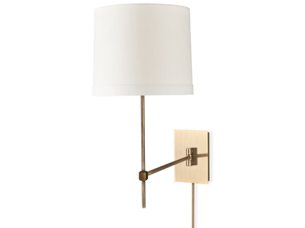 Swing Time, 1 Lt Sconce - Antique Brass, 2 Cartons - main image