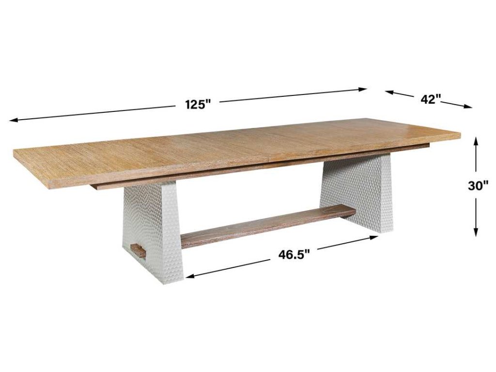 Hewn Trestle Extension Dining Table, 2 Cartons - image 10