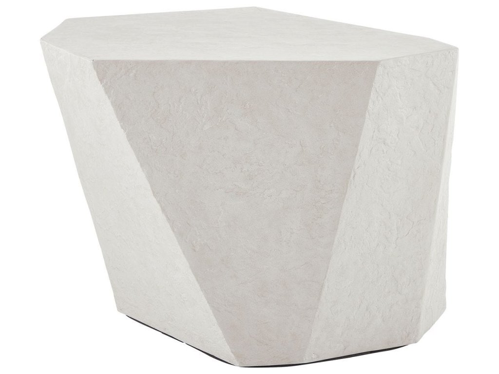 Parra Outdoor Side Table, Limestone - image 2
