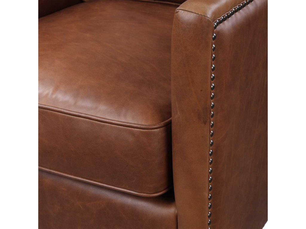 Roosevelt Swivel Chair - Cognac - image 4