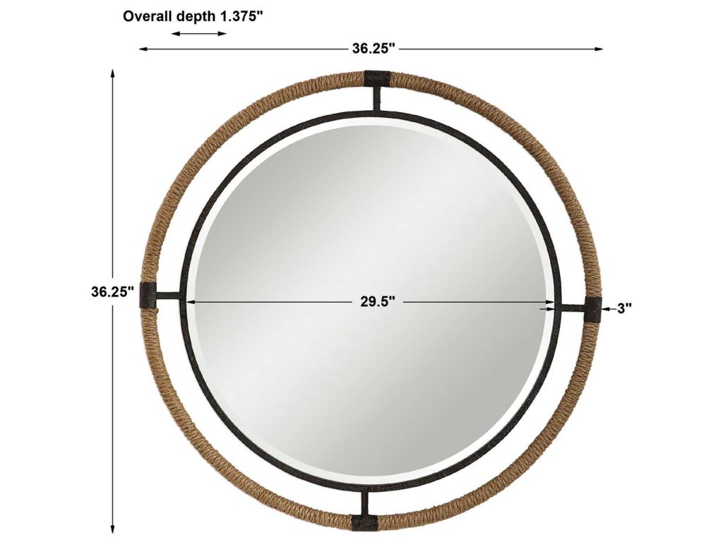 Melville Round Mirror - image 4