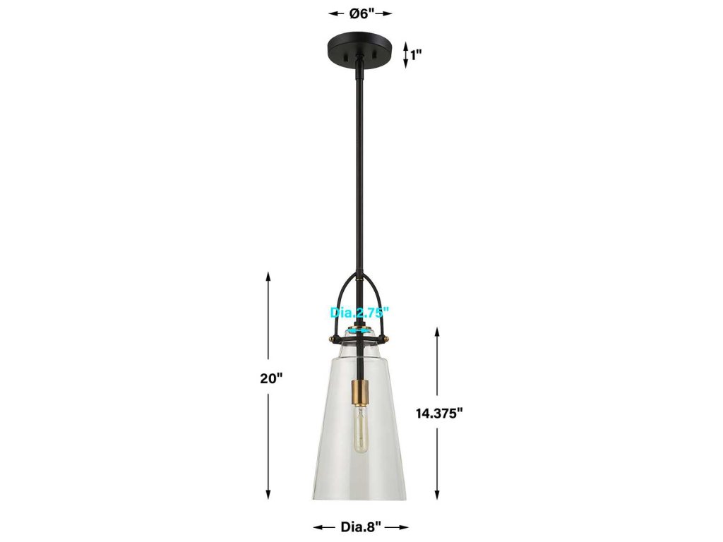 Saugus, 1 Lt Pendant - image 8