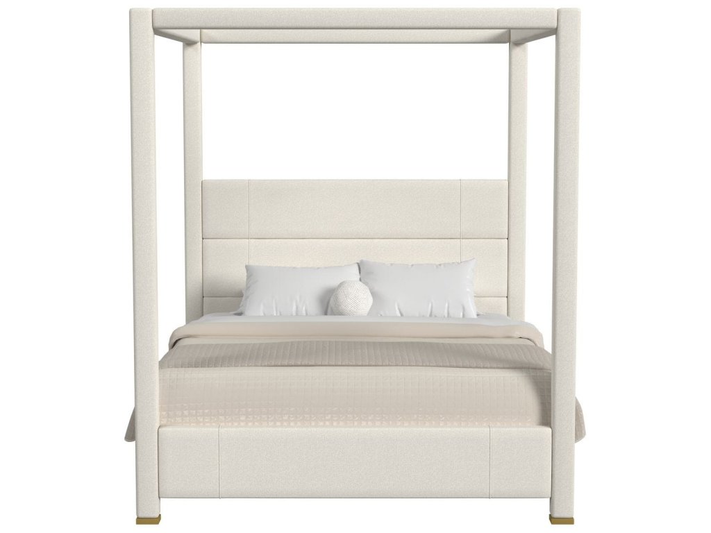 Hibernate Canopy Bed, King - Field Snow , 2 Cartons - image 1