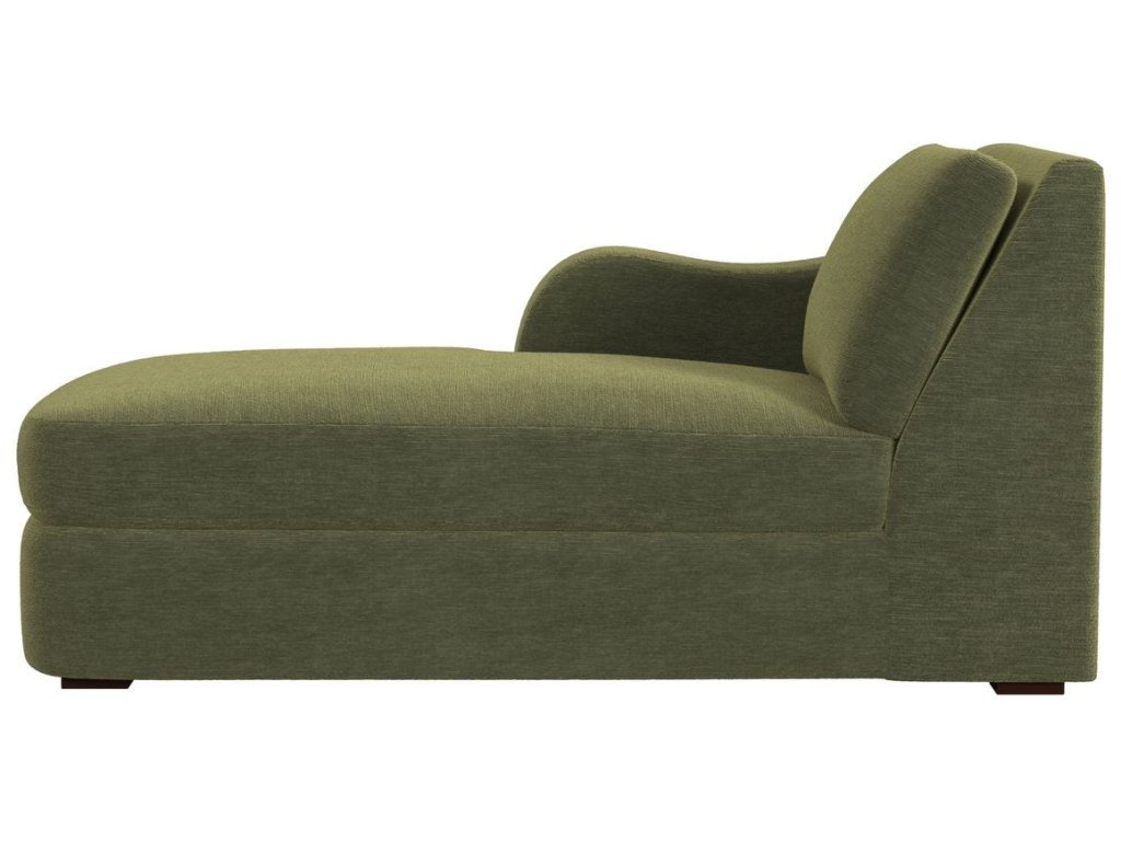 Big Wave Chaise, Left Arm Facing - Antique Loden - image 3