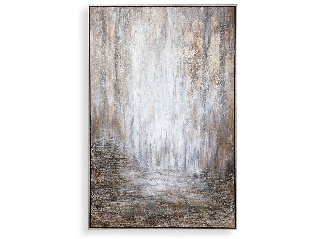 Desert Rain Hand Painted Canvas - main image
