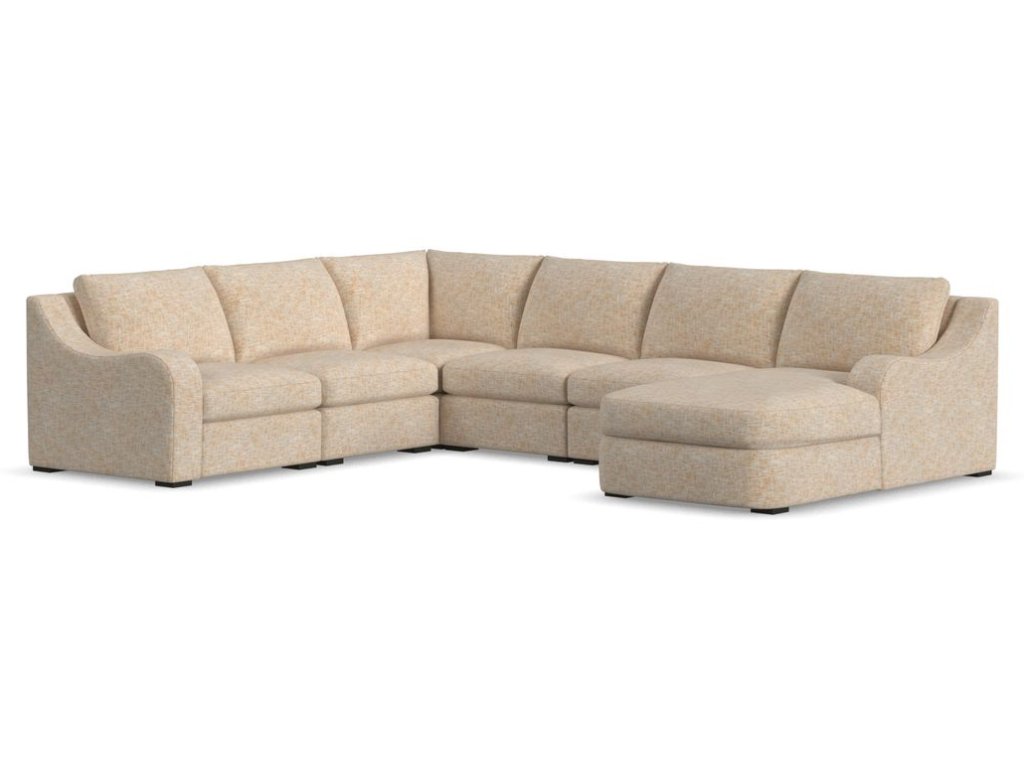 Wave Sofa, Armless - Thatched Butterscotch - image 5