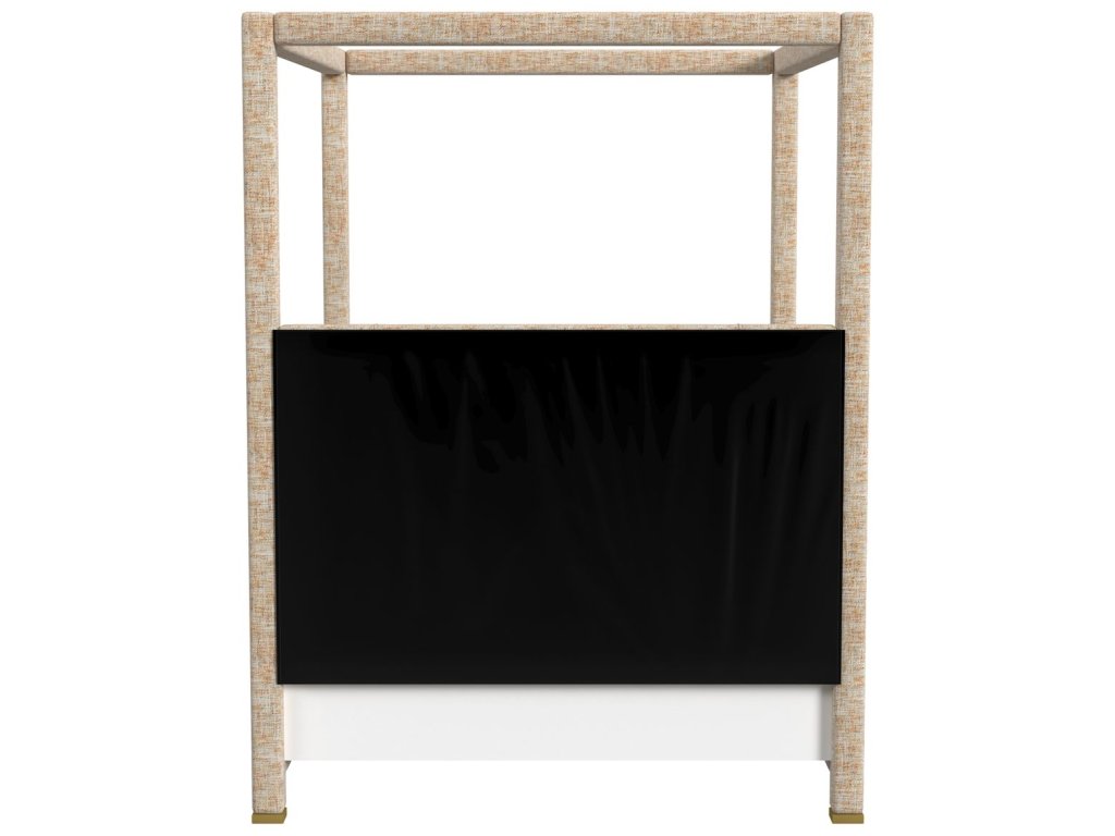 Hibernate Canopy Bed, Queen-Thatched Butterscotch, 2 Cartons - image 3