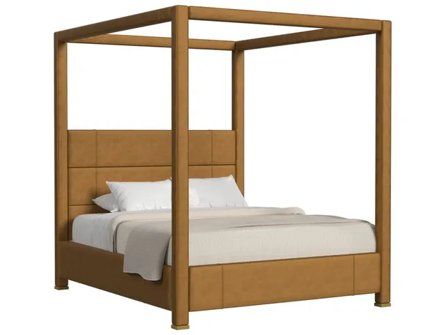 Hibernate Canopy Bed, King - Bliss Bronze , 2 Cartons