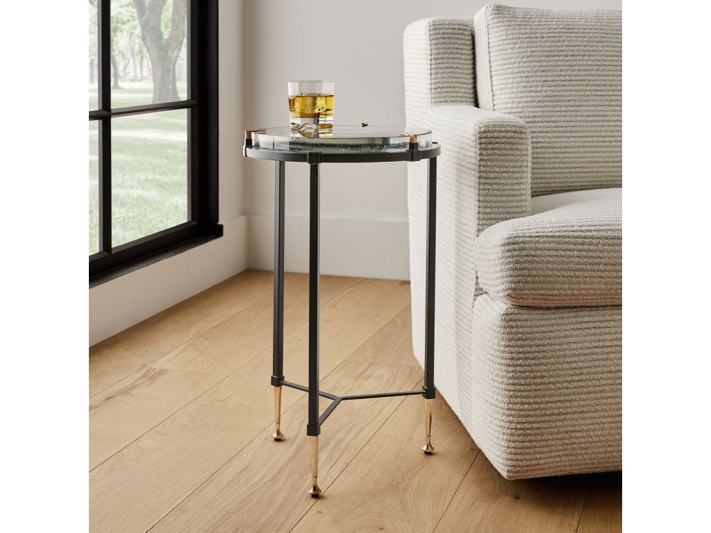 Ice Block Accent Table - Round - image 1