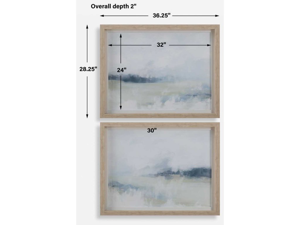 Breezy Vista Framed Prints, S/2 - image 6