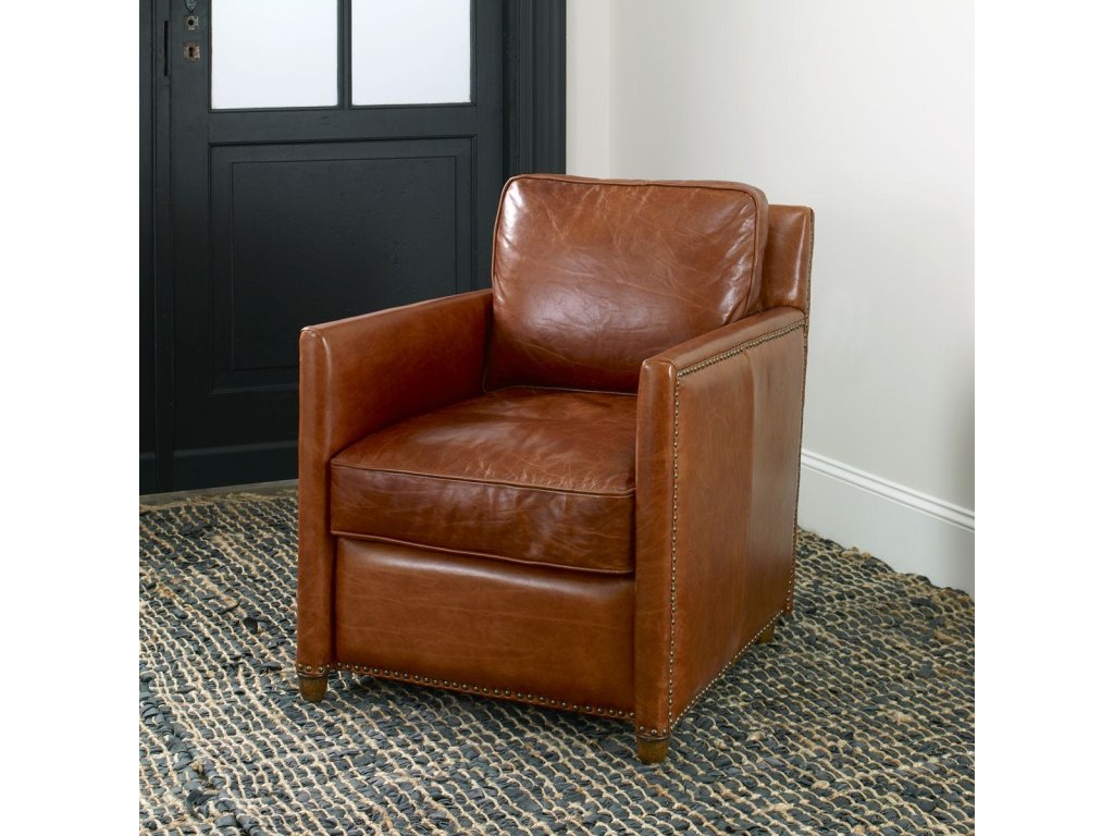 Roosevelt Club Chair - Cognac - image 6