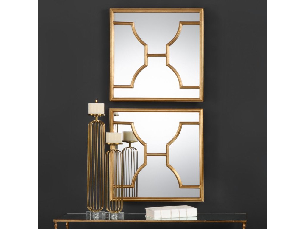 Misa Square Mirrors, S/2 - image 2